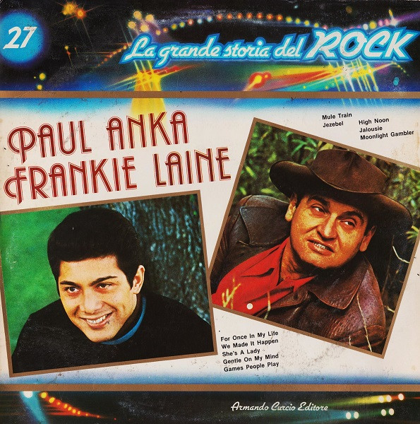 Cover Paul Anka / Frankie Laine - Paul Anka / Frankie Laine (LP, Comp) Schallplatten Ankauf