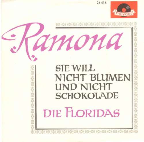 Cover Die Floridas - Ramona  (7, Mono) Schallplatten Ankauf
