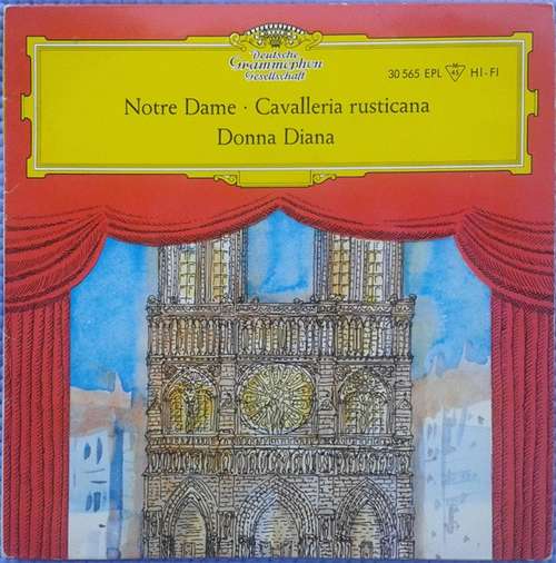 Cover Bamberger Symphoniker - Notre Dame / Cavalleria Rusticana / Donna Diana (7, EP) Schallplatten Ankauf