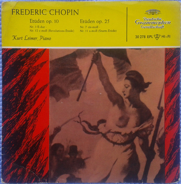 Bild Frédéric Chopin, Kurt Leimer - Etüden Op. 10 / Etüden Op. 25 (7, EP, Mono) Schallplatten Ankauf