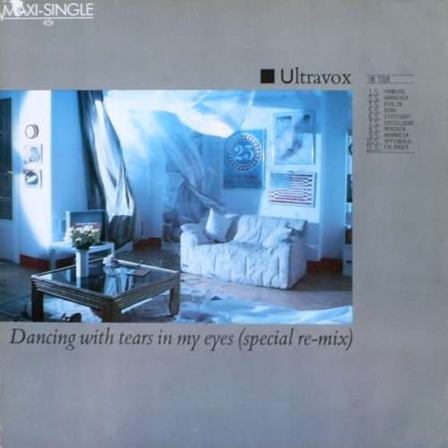 Cover Ultravox - Dancing With Tears In My Eyes (Special Re-Mix) (12, Maxi) Schallplatten Ankauf