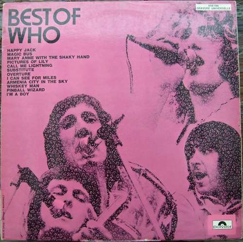 Cover Who* - Best Of Who (LP, Comp) Schallplatten Ankauf