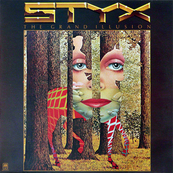 Cover Styx - The Grand Illusion (LP, Album, RP, Bro) Schallplatten Ankauf