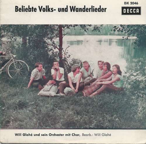Cover Will Glahé Und Sein Orchester Mit Chor - Beliebte Volks- Und Wanderlieder (7, Mono) Schallplatten Ankauf