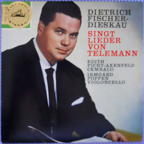 Cover Dietrich Fischer-Dieskau, Georg Philipp Telemann, Edith Picht-Axenfeld, Irmgard Poppen - Singt Lieder Von Telemann (7, EP) Schallplatten Ankauf
