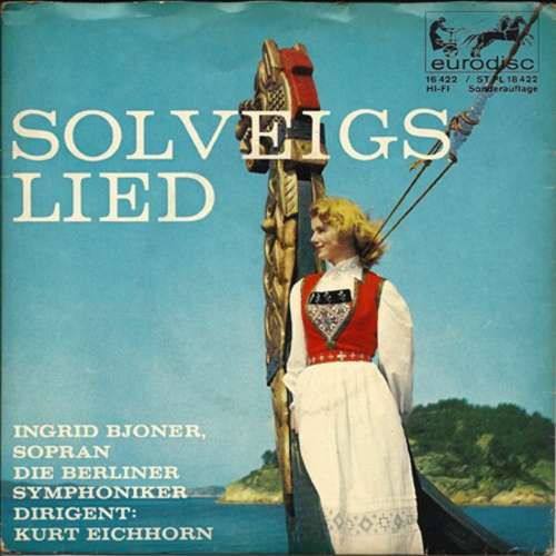 Cover Edvard Grieg - Solveigs Lied (7, Mono, Club) Schallplatten Ankauf