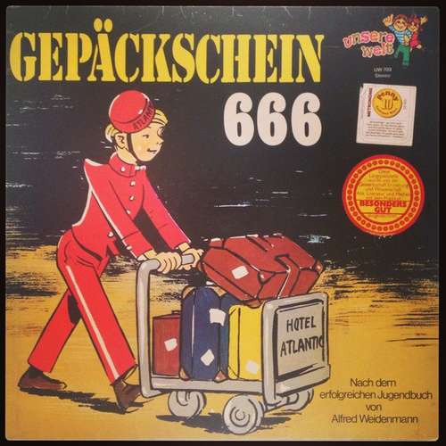 Cover Alfred Weidenmann - Gepäckschein 666 (LP) Schallplatten Ankauf