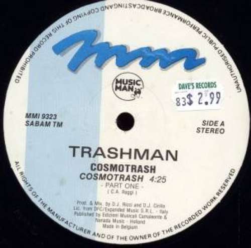 Cover Trashman - Cosmotrash (12) Schallplatten Ankauf