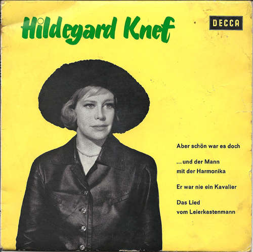 Cover Hildegard Knef - Aber Schön War Es Doch (7, EP) Schallplatten Ankauf