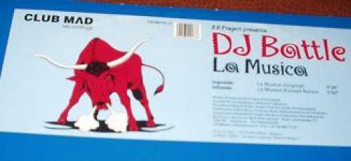 Cover DJ Battle - La Musica (12) Schallplatten Ankauf