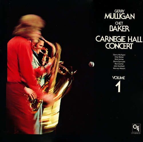 Cover Gerry Mulligan / Chet Baker - Carnegie Hall Concert Volume 1 (LP, Album) Schallplatten Ankauf