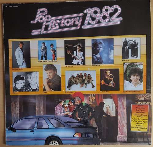 Cover Various - Pop History 1982 (LP, Comp) Schallplatten Ankauf