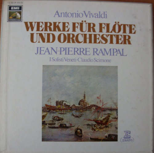 Cover Antonio Vivaldi, Jean-Pierre Rampal, I Solisti Veneti, Claudio Scimone - Werke Für Flöte Und Orchester (3xLP + Box) Schallplatten Ankauf