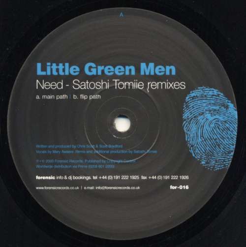 Cover Little Green Men - Need (Satoshi Tomiie Remixes) (12) Schallplatten Ankauf