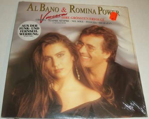 Cover Al Bano & Romina Power - Vincerai - Ihre Grössten Erfolge (LP, Comp) Schallplatten Ankauf