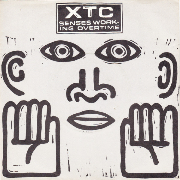 Cover XTC - Senses Working Overtime (7, Single) Schallplatten Ankauf