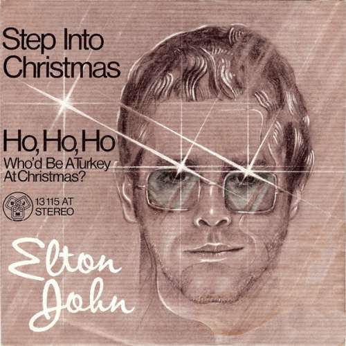 Cover Elton John - Step Into Christmas (7, Single) Schallplatten Ankauf