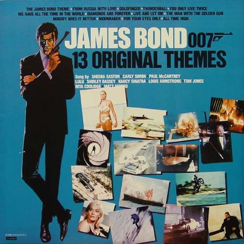 Cover James Bond - 13 Original Themes Schallplatten Ankauf
