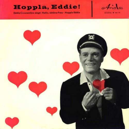 Cover Eddie Constantine - Hoppla, Eddie! (7, Single, Mono) Schallplatten Ankauf