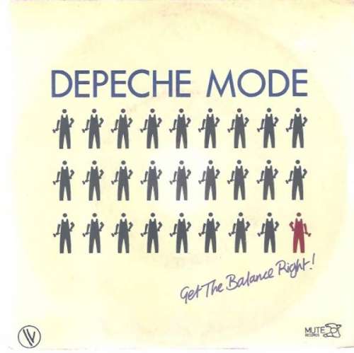 Cover Depeche Mode - Get The Balance Right! (7, Single) Schallplatten Ankauf