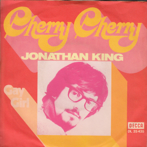 Cover Jonathan King - Cherry, Cherry (7, Single) Schallplatten Ankauf