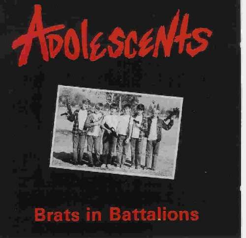 Cover Adolescents - Brats In Battalions (CD, Album) Schallplatten Ankauf