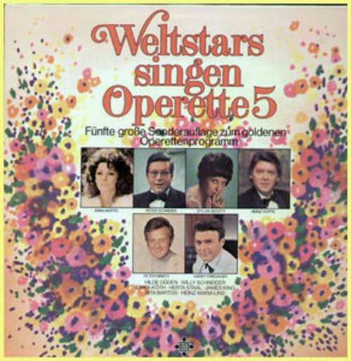 Cover Various - Weltstars Singen Operette 5 (LP, Comp) Schallplatten Ankauf