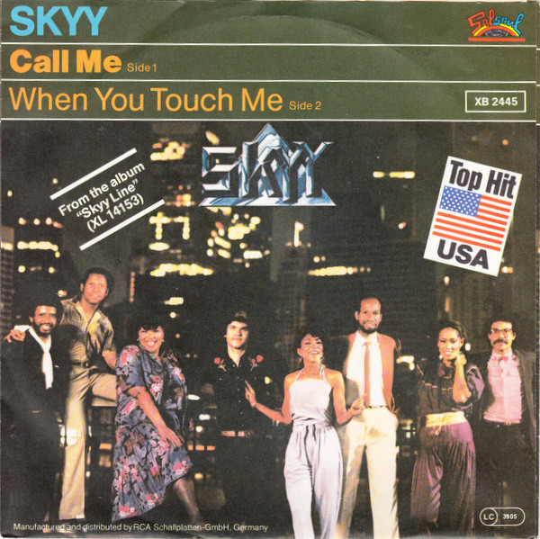 Cover Skyy - Call Me (7, Single) Schallplatten Ankauf