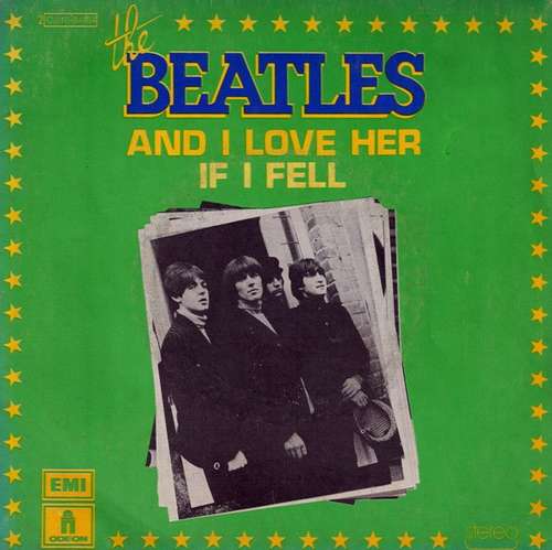 Cover The Beatles - And I Love Her / If I Fell (7, Single, Pic) Schallplatten Ankauf
