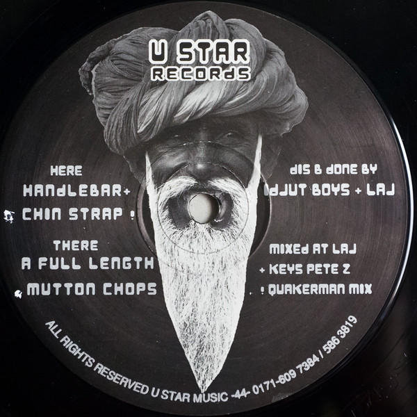 Cover Idjut Boys + Laj* - Beard Law EP (12, EP) Schallplatten Ankauf