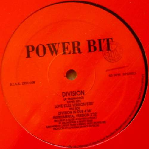 Cover Power Bit - Division (12) Schallplatten Ankauf
