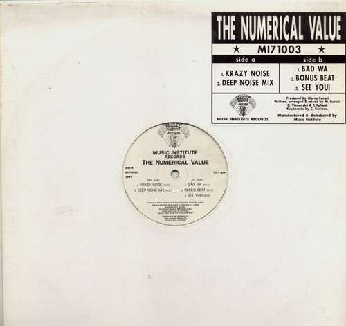 Cover The Numerical Value - Krazy Noise (12) Schallplatten Ankauf