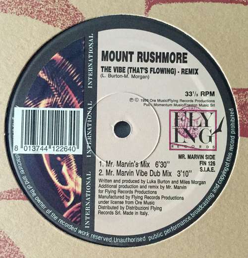 Bild Mount Rushmore - The Vibe (That's Flowing) (Remix) (12) Schallplatten Ankauf