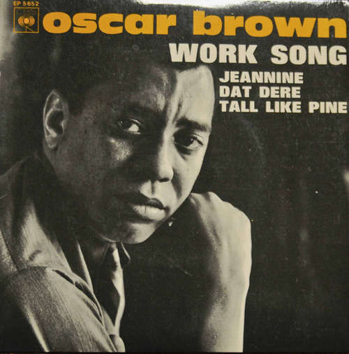 Cover Oscar Brown Jr. - Work Song (7, EP) Schallplatten Ankauf