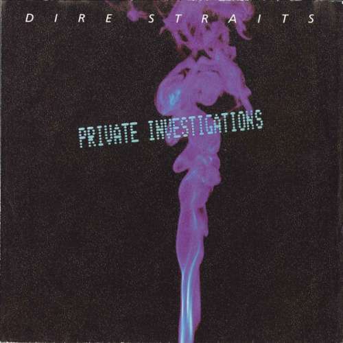 Cover Dire Straits - Private Investigations (7, EP) Schallplatten Ankauf