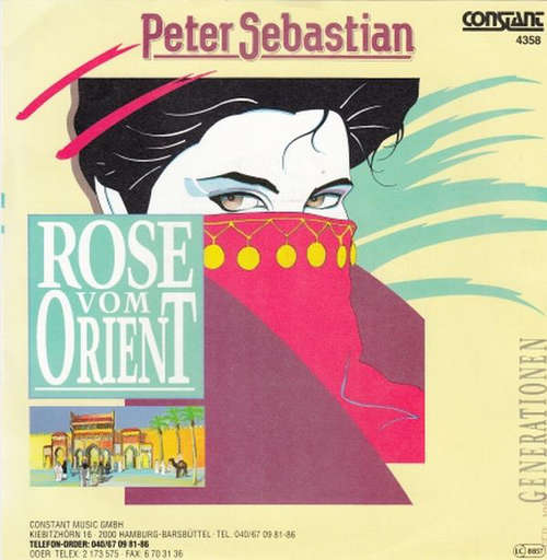 Cover Peter Sebastian - Rose Vom Orient (7, Single) Schallplatten Ankauf