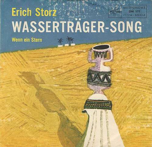 Cover Erich Storz - Wasserträger-Song (7, Single) Schallplatten Ankauf