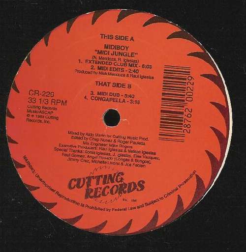 Cover Midiboy - Midi Jungle (12) Schallplatten Ankauf