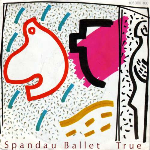 Cover Spandau Ballet - True (7, Single) Schallplatten Ankauf
