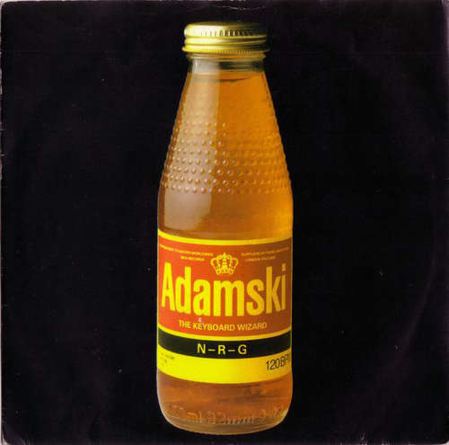 Cover Adamski - N-R-G (7, Sil) Schallplatten Ankauf