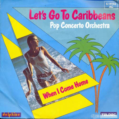 Cover Pop Concerto Orchestra - Let's Go To Caribbeans (7) Schallplatten Ankauf
