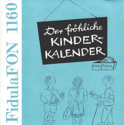 Cover Hans Poser - Der Fröhliche Kinderkalender (7, EP) Schallplatten Ankauf
