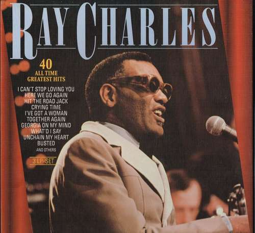 Cover Ray Charles - 40 Greatest Hits (3xLP, Comp, Box) Schallplatten Ankauf