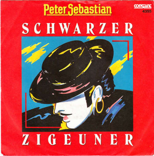 Cover Peter Sebastian - Schwarzer Zigeuner (7, Single) Schallplatten Ankauf