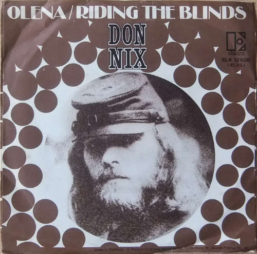 Cover Don Nix - Olena / Riding The Blinds (7, Single) Schallplatten Ankauf