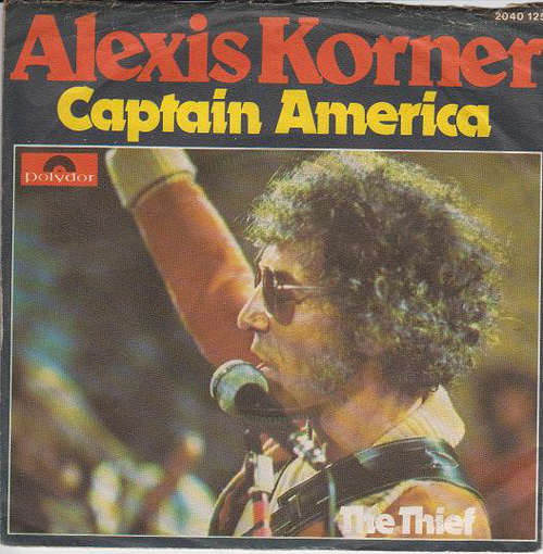 Cover Alexis Korner - Captain America (7, Single) Schallplatten Ankauf