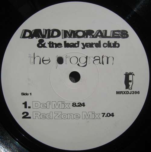 Cover David Morales & The Bad Yard Club - The Program (2x12, Promo) Schallplatten Ankauf