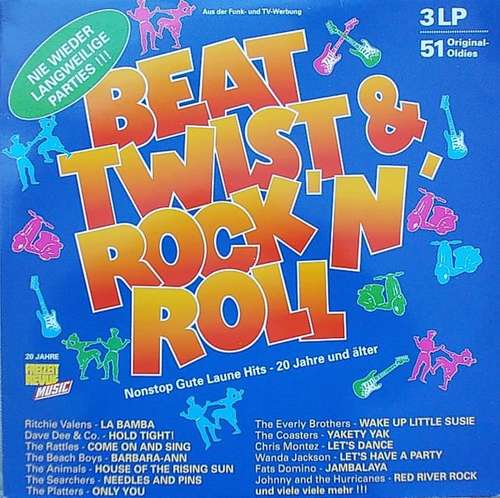 Cover Various - Beat, Twist & Rock'N'Roll (3xLP, Comp) Schallplatten Ankauf