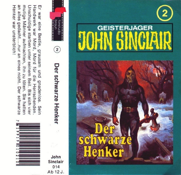 Cover Jason Dark - Geisterjäger John Sinclair - 2 - Der Schwarze Henker (Cass) Schallplatten Ankauf