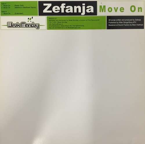 Cover Zefanja - Move On (12) Schallplatten Ankauf